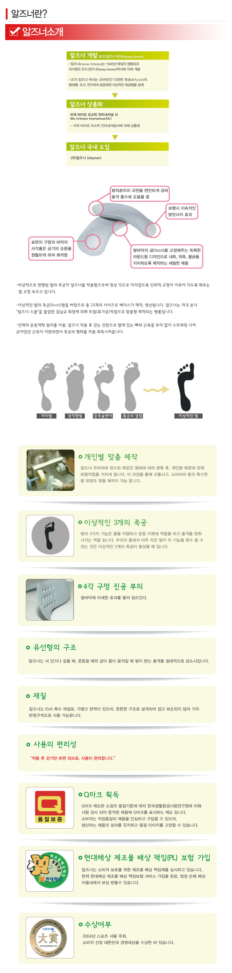 알즈너 새로운정 대리점_내용