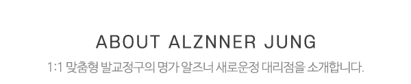 알즈너 새로운정 대리점_메인제목_제목